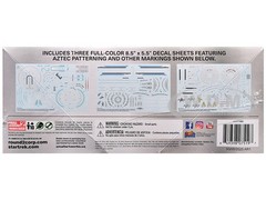 SKILL 2 MODEL KIT USS ENTERPRISE 4 SHIP SET “STAR TREK” 1/2500 BY AMT AMT1485