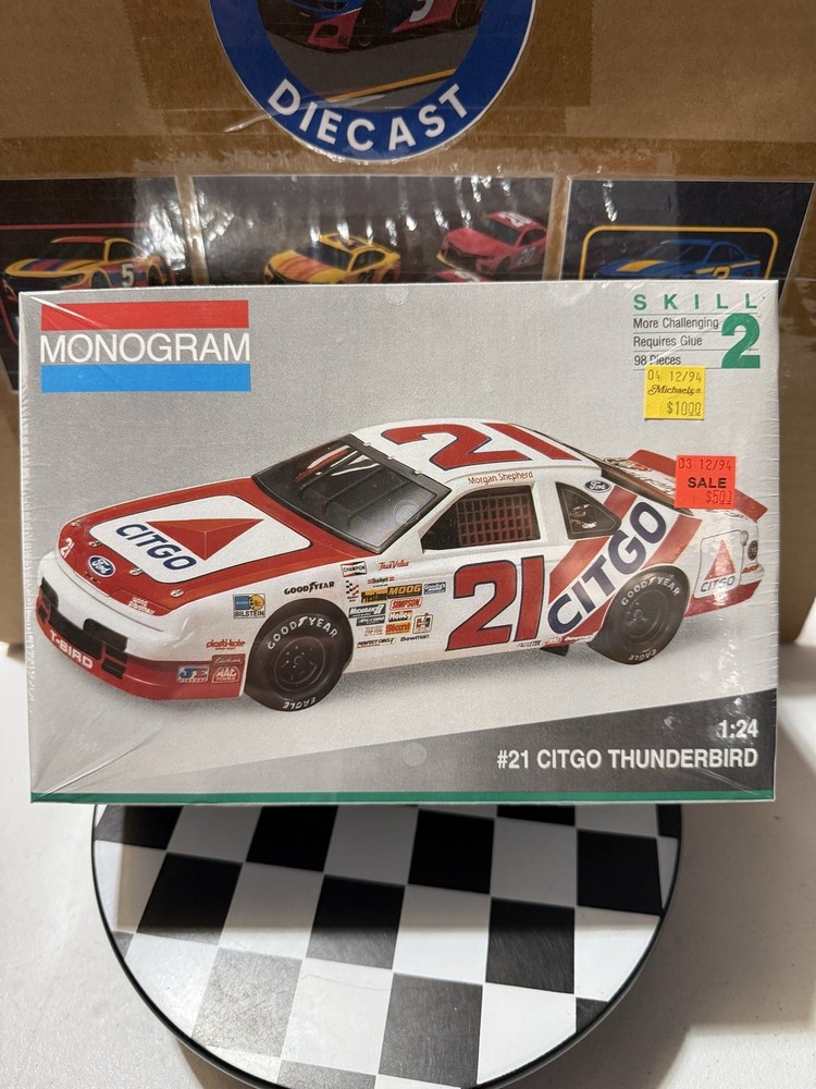 MORGAN SHEPHERD CITGO 1/24 MODEL KIT SKILL LEVEL 2 New SEALED Box