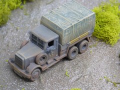 Hasbro / Roco Minitanks compatible WWII German Cargo Truck Lot#9083B©