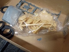 Early Hubley Metal Model A Couple Model Kit Complete