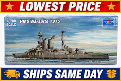 Trumpeter 05780 1:700 1915 HMS Warspite British Battleship Plastic Model Kit