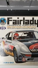 Rare 1/24 Marui Motor Rise Fairlady 260Z Racing Nissan Z Plastic Model NOS
