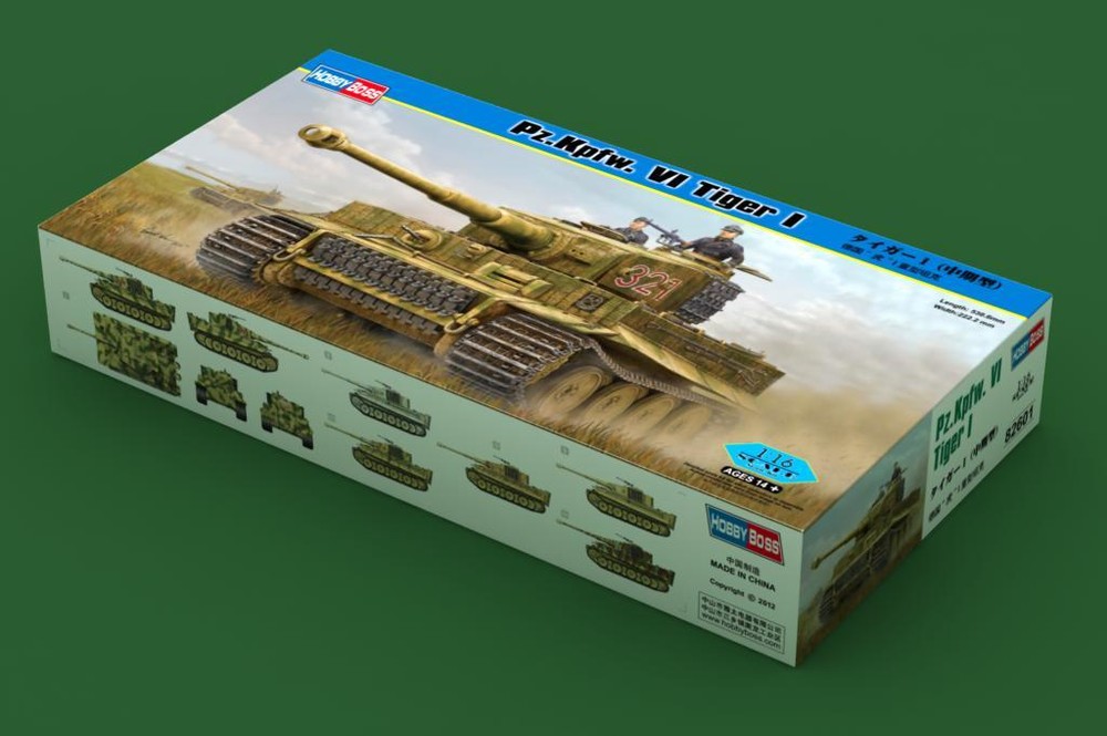 Hobby boss 1/16 82601 German Heavy Tank Pz.Kpfw. VI German Tiger I