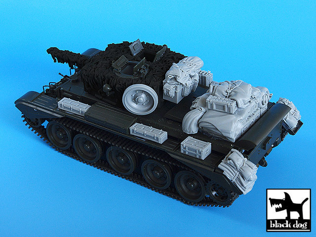 Black Dog 1/35 British Cromwell Tank Accessories Set WWII (for Tamiya) T35024