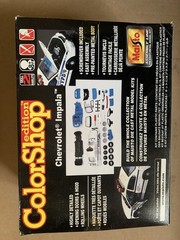 MAISTO 1/24 Assembly Line – NYPD Chevrolet Impala Patrol Car -Damaged Box New