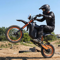 Electric Dirt Bike for Teens Adults, 2000W Motor, 31 MPH Speed, 31 Miles Max Ra