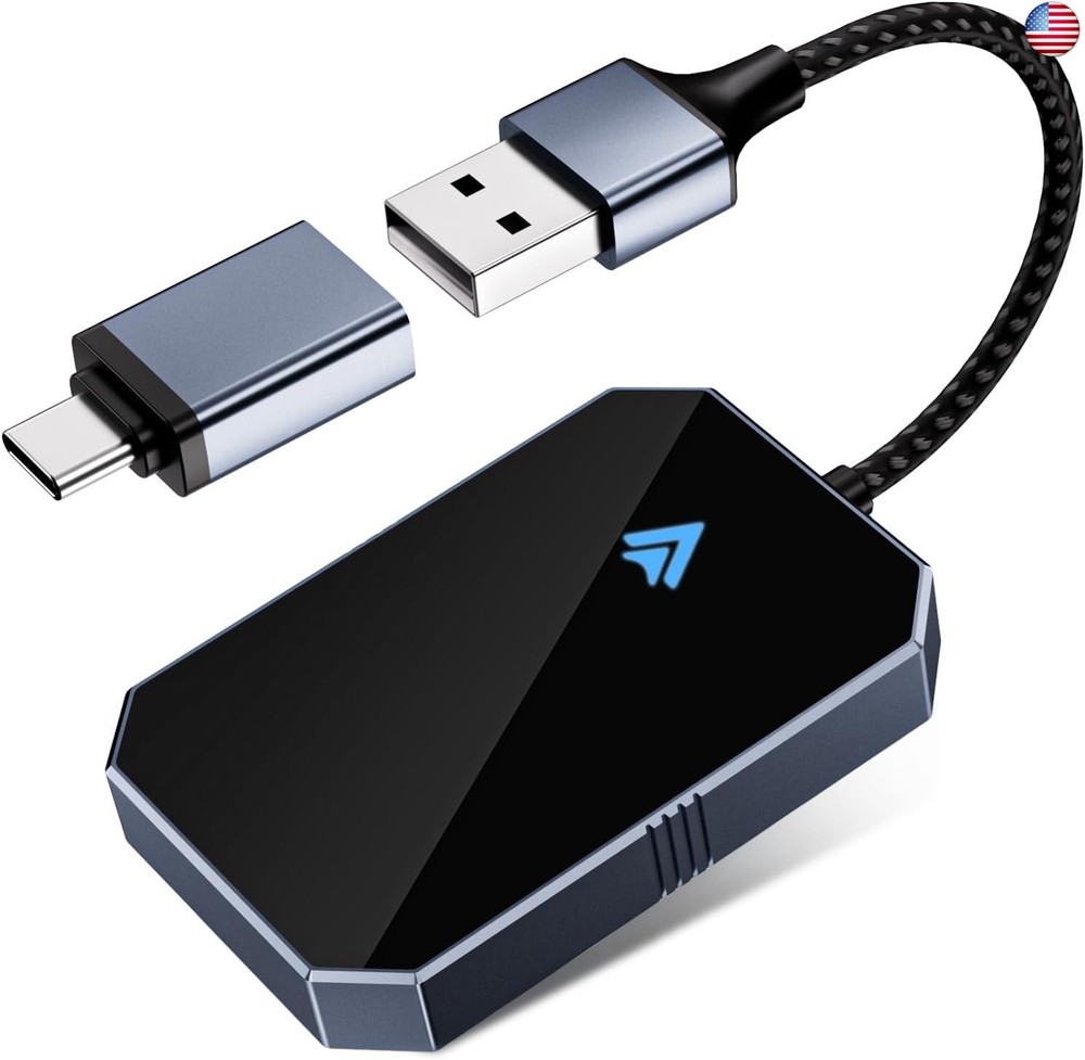 Android Auto Wireless Adapter for OEM Factory Wired Android Auto Car, Stable