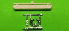 USA 1 1990 Chevy Silverado Pickup Truck 1/25 Chrome Mirrors Rear Step Bumper