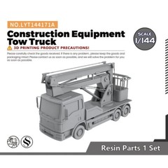 1/144 12mm Construction Equipment Tow Truck Military Car Railroad Track Props