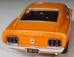 FORD Mustang Race Car Custom Classic18Boss GT 1:24Built Model12Carousel Org1969