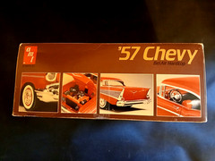 Model Kit 1957 Chevrolet Bel Air Hardtop 3n1 Kit AMT 1:25 Vintage Kit