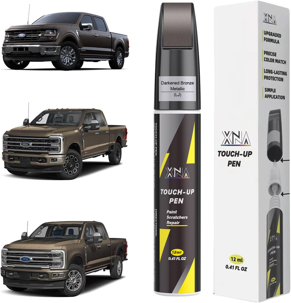 Darkened Bronze Metallic Touch-Up Paint for Ford – 2-in-1 Scratch Repair Kit