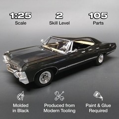 1967 Chevy Impala 4-Door Supernatural 1:25 Scale Model Kit