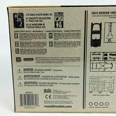 AMT 1957 Chevy Corvette Convertible Model Kit 1:25 Culture Series Sealed 1016/12