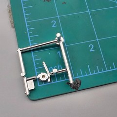 1/25 1/24 Model Car Parts Kit Bash Junkyard Chrome Alternator