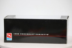AMT/ERTL 1998 Chevrolet Corvette Black W/ Gray Interior Dealer Promo NEW IN BOX
