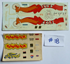 *Pick One* Vintage 1:24/25 Scale Auto Racing Model Kit Decal Sheet *Pick One*
