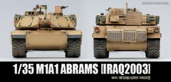 Academy Hobby Model Kit – 1/35 M1A1 Abrams [Iraq 2003] – U.S. Army & Marine Tank