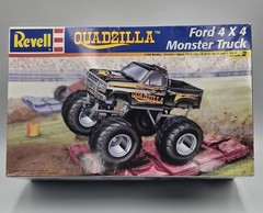 Revell Quadzilla Ford 4×4 Monster Truck 1/24 Model Kit 85-7702 Open Box NOS