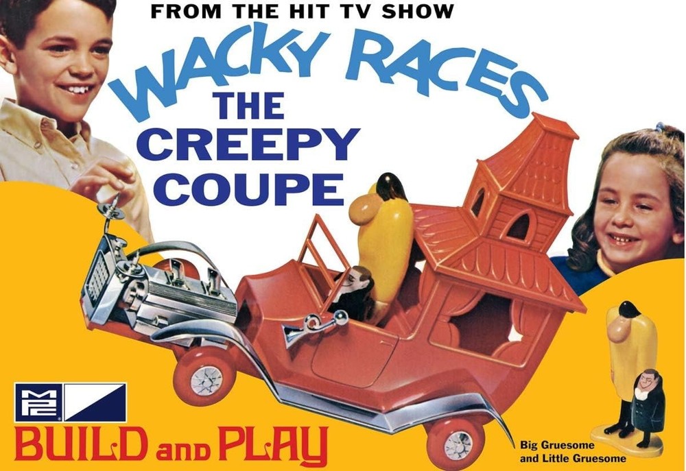 Wacky Races The Creepy Coupe Model kit MPC936 w/The Gruesome Twosome Figure MPC