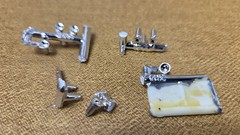 1953 Ford Pickup DESOTO HEMI ENGINE 1:25 Scale AMT NEW Model Kit PARTS