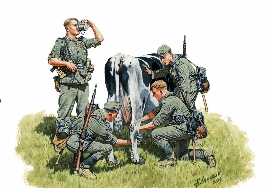 Master Box 3565 – 1/35 – Operation Milk Man German Infantry Plastic Model Kit
