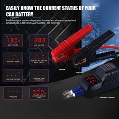 MEGAWISE 1500A Peak 16800mAh Car Battery Jump Starter Booster (up to 7L Gas or