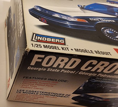 Ford Crown Victoria Georgia State Patrol Lindberg 1:25 NEW OPEN BOX *US Seller*