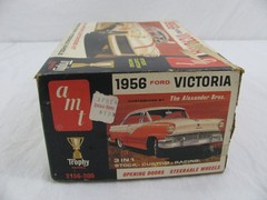 1965 AMT 1/25 Trophy Series 1956 Ford Victoria 3 in 1 Model Car Kit #2156 Read!
