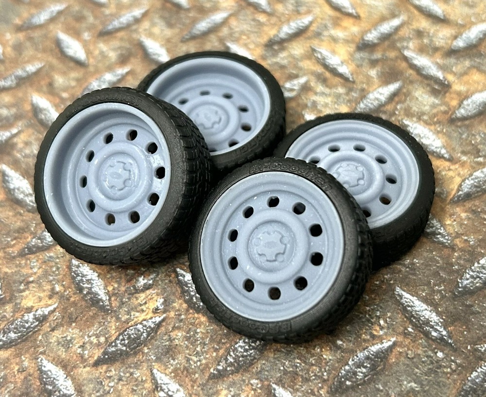 Resin 21/20 Inch: “Police Car” Model car Wheels/Tires 1/24 1/25 scale