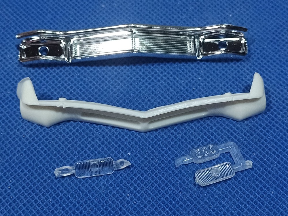 🌟 Custom Grill & Headlights 1970 Impala 1:25 Scale 1000s Model Car Parts 4 Sale