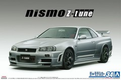 Aoshima 1/24 NISSAN SKYLINE BNR34 NISMO GT-R Z-TUNE Plastic Model Kit