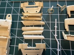 HTF OG VTG AMT 1959 FORD GALAXIE CONVERTIBLE #139 1-CK Car Kit Started + XTRAS