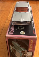 AMT 1:43 scale PLASTIC KIT 1969 FORD TORINO #M782-100 (built)