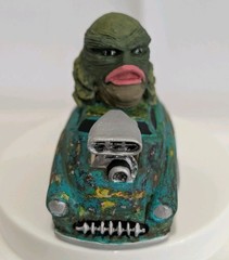 Jimmy Flintstone resin Lil Shitzz “The Creature” 49 Merc custom painted bust