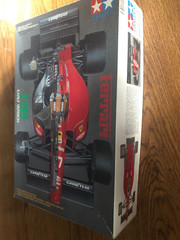 Built 1/20 Tamiya Ferrari F189 Early Version model kit