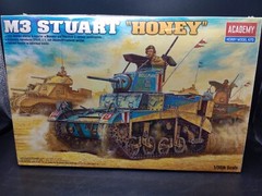 Academy M3 Stuart “Honey” 1/35 Model Kit #13270 New Sealed