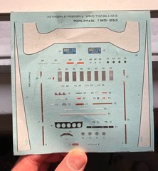 Revell Starsky and Hutch 1/25 decals USED PLZ READ