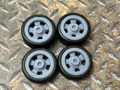 Resin 21/20 Inch “70’s Camaro” Model car Wheels/Tires 1/24 1/25 scale