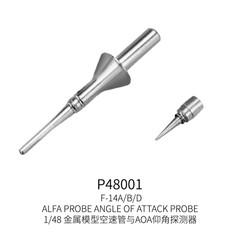 Galaxy 1/48 1/72 Metal Pitot Tube Probe for F-14A/D F-16 A-10 Aircraft Model Kit