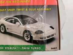 AMT Snap Fast Dodge Stealth Twin Turbo Model Car Kit 1:25 Scale NEW
