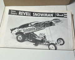 Revell Gene Snow’s Snowman Chevy Vega Drag Car 1/25 Plastic Model Kit H-1459