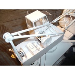 OREL 073 – 1/25 Paper model kit Civilian Cars Crane KS-2561D based on ZIL-130