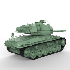 SS72381 1/72 Military Model Kit Swedish STRV74 Medium Tank 3D PRINTING