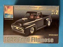 1953 FORD FLIPNOSE PICKUP TRUCK MODEL KIT AMT ERTL 1/25 SCALE NEW COOL LOOK!!