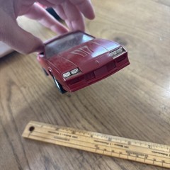 1983 Red Chevy Camaro Dealer Promo Model Car Dusty