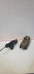 Built Painted 1/35 WWII German Army Sd.Kfz 251 Halftrack PaK 40 Anti-Tank Gun Lo