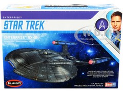 SKILL 2 SNAP MODEL KIT ENTERPRISE NX-01 TV SERIES 1/1000 POLAR LIGHTS POL966 M