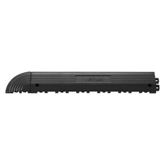 Transition Edge Kit, 11-Piece, Durable Straight Garage Floor Edging, Black