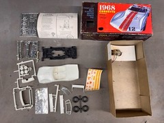 Vintage Palmer Plastics Model Motorized 1968 Corvette Stingray Convertible M682